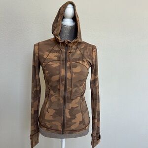 Lululemon Hooded Define Jacket Nulu Desert Camo 6 Altered!